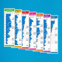 BRAG (Bicycle Ride Across Georgia) road route profile sticker - full sticker preview