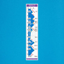 Maratona dles Dolomites road route profile sticker - full sticker preview