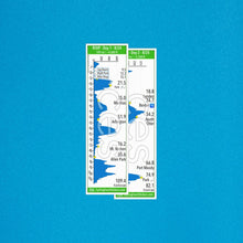 RSVP (Ride from Seattle to Vancouver and Party road route profile sticker - full sticker preview