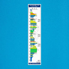 Gran Fondo Maryland road route profile sticker - full sticker preview